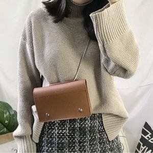 Brown Belt Bag Fanny Pack Faux Leather